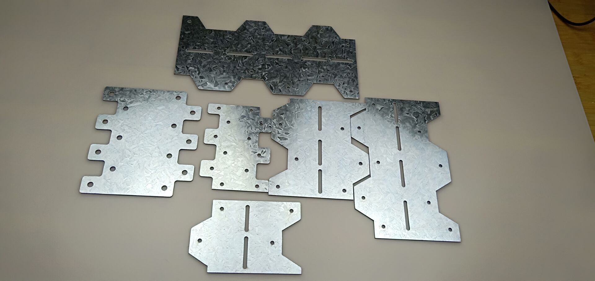 Silver Galvanized Metal Connector for Wood Trusses and Steel Joist at Affordable Prices