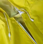 Hooded Raincoat With Reflective Strips Yellow Reflective Raincoats Safety