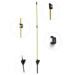 Garden Length 48" Oval Step In Fiberglass Electric Fence Post