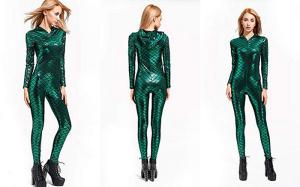 Wholesale Full Body Wrapped Mermaid Tail Costume , Women's Sexy Mermaid Bodysuit from china suppliers