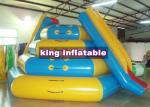 PVC Inflatable Water Parks , Inflatable Playground For Rental Durable
