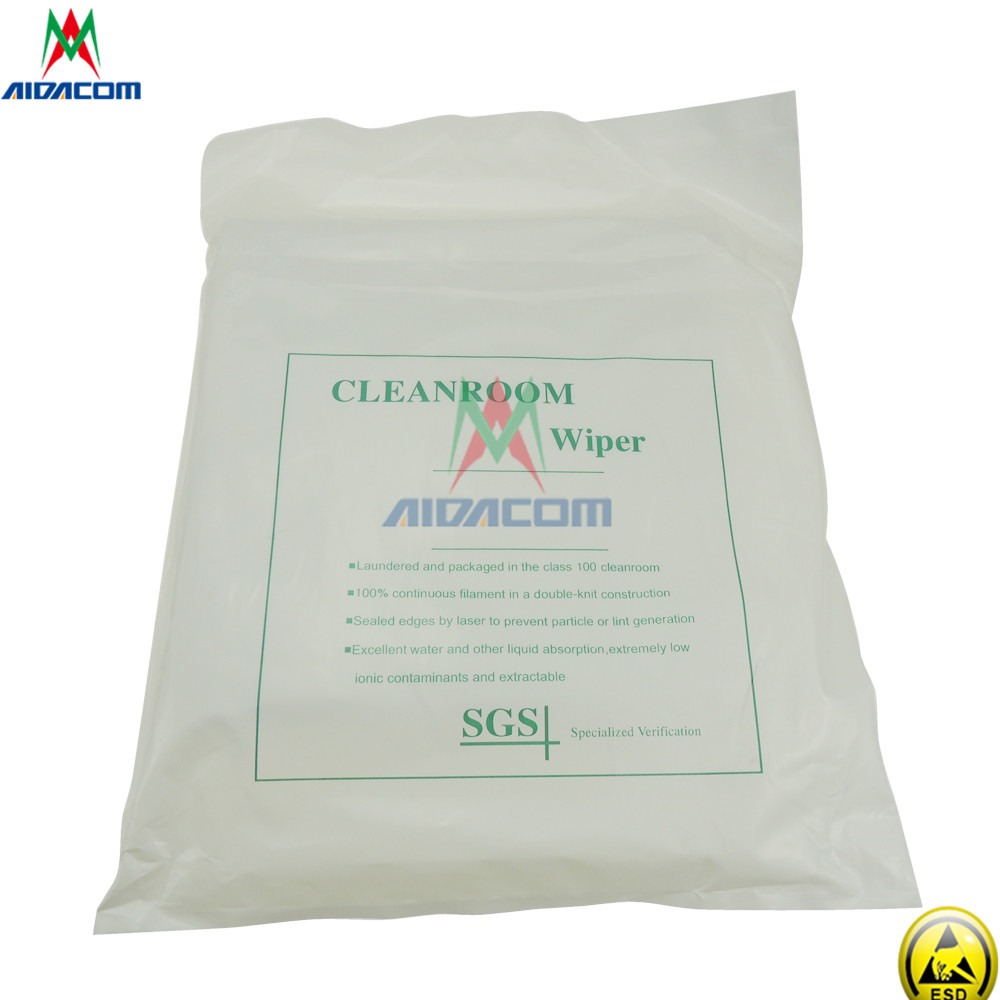 25x25cm Nonwoven Lint Free M-3 Cleanroom Wiper
