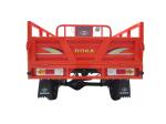Red 150CC Motorized Cargo Tricycle , Chinese Trike Motorcycle With Light Cargo