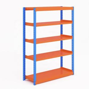 Wholesale Easy Assembly Boltless 5 Layer Shelving Rack for Warehouse Storage Width 800-1800mm from china suppliers