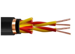 Wholesale Twisted Pair Conductor Shielded Instrument Cable Commercial 0.5 - 1.5 sq mm from china suppliers