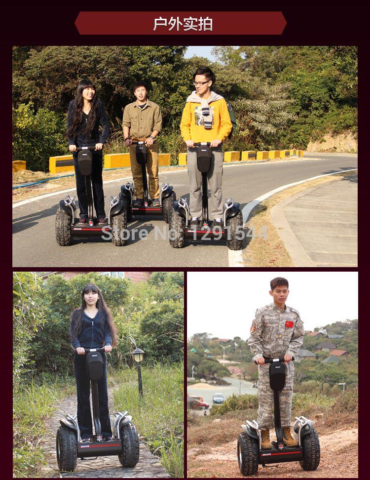 China Electric Scooter factory Manufacturer Supplier Self Balancing Two Wheel Segway Big Wheel Scooter