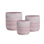 Flower / Green Plant Glass Reinforced Concrete Plant Containers With Drainage