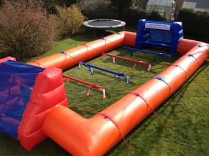 Wholesale Big Inflatable Sport Games Human Football Court 0.55mm Pvc Material With Blower from china suppliers