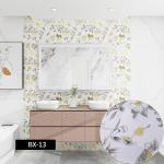 Waterproof 3D Vintage Hand-Painting Self Adhesive Wallpaper Peel Stick Floral