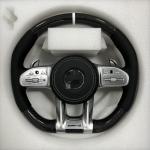 Custom Carbon Fiber Steering Wheel For Mercedes Benz S Class W222 S500 Model