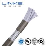 0.76mm Average Thickness Flexible Rubber Flat Power Wire Cable for Machine