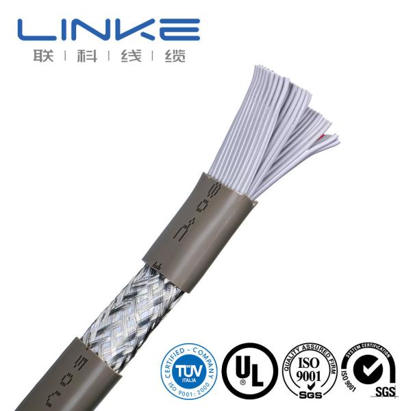 0.76mm Average Thickness Flexible Rubber Flat Power Wire Cable for Machine