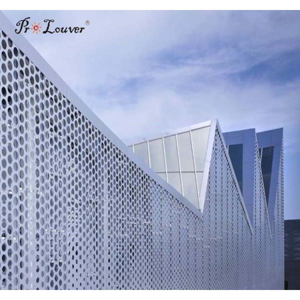 Modern Outdoor Decorative Perforated Aluminum Metal Facade Panel
