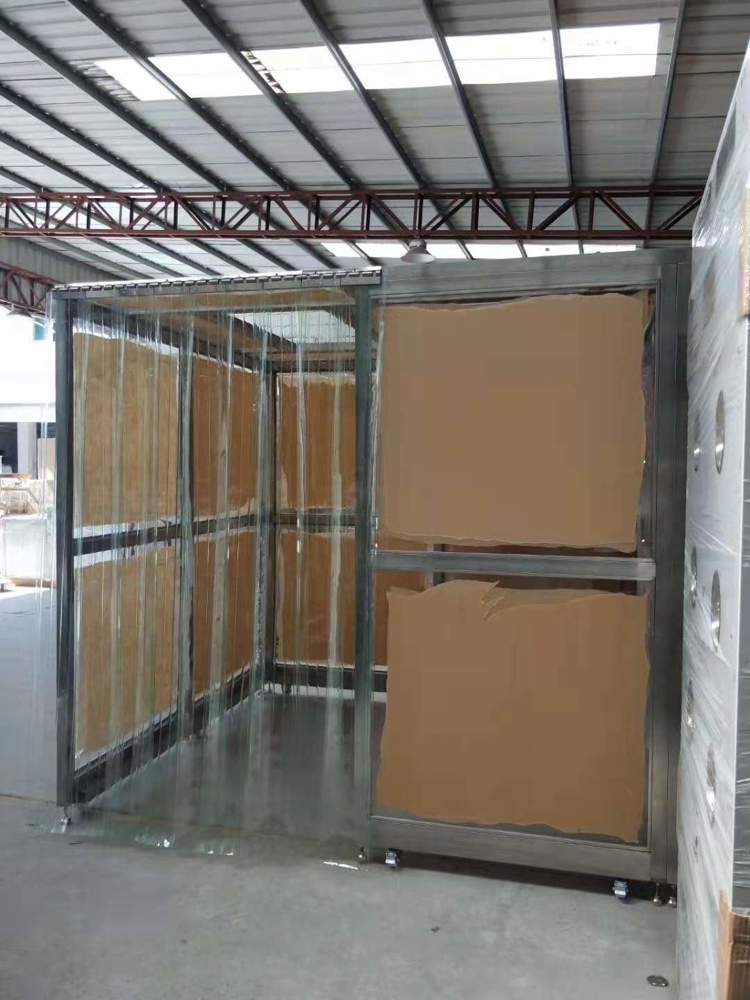 SUS304 Laminar Flow Booth Powder Dispensing Negative Pressure 0.65m/s