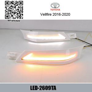 Wholesale Toyota Vellfire 2016-2020 Car DRL LED Daytime Running Lights autobody parts from china suppliers