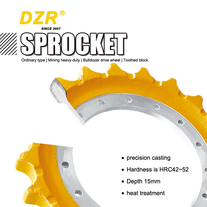 D6D D6H D6R D6T Excavator Sprocket Segment 1730946 Construction Machinery For Undercarriage Parts