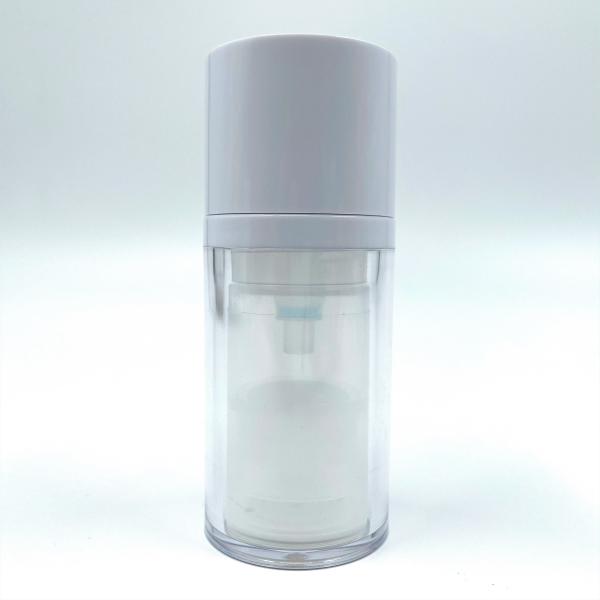 15ml 50ml Transparent Cream Oil Airless Pump Bottle