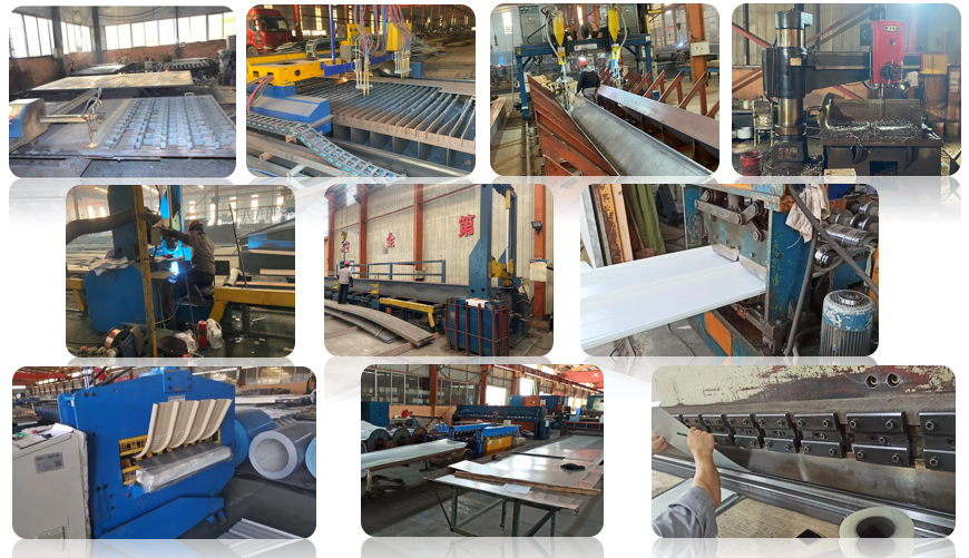 High strength frame metal structural prefabricated steel buildings with customized design