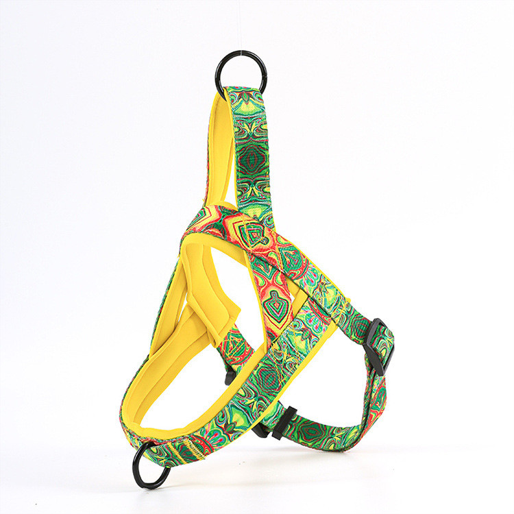 Pet Chest Strap Reflective Explosion-Proof Impact Vest Nylon Type Dog Leash Leather Dog Harness To Break Free