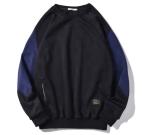 Oversized Plain Blank 7.5oz Sweatshirt Street Style Black Men'S Sweatshirt