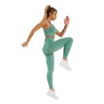 90% nylon 10% spandex Two Piece Yoga Set Seamless Yoga Wear High Waist Workout