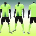 Optional Color Plain Soccer Jersey Premium Fabric Breathable Football Dress Full