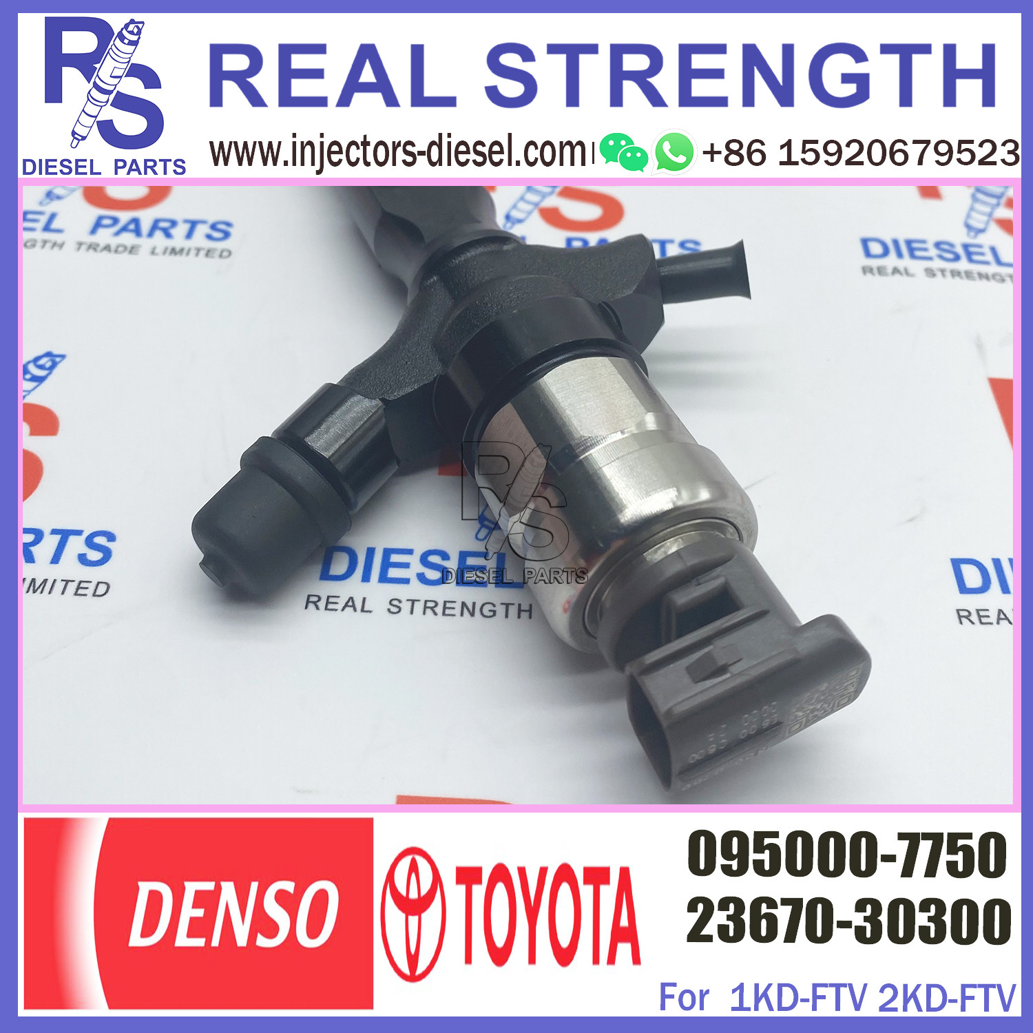 injector 23670-30300 095000-7760 095000-7761 095000-7751 095000-7750 for diesel engine spare parts