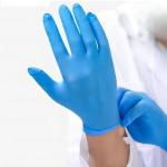 CE Black Protective Disposable Gloves Nitrile Gloves Blue Disposable 3.5gr To 6