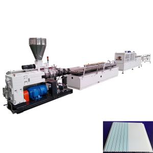 Wholesale 600mm Integrated PVC Ceiling Panel Machine WPC Ceiling Wall Panel Manufacturer Extruder ZS65/132 from china suppliers