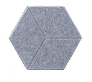 Wholesale Carved Hexagonal Acoustic Panels Sound Proofing Home Studio Workspace from china suppliers