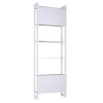 74.8inch Corner Ladder Bookshelf