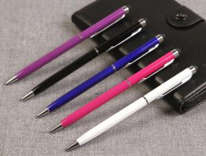Wholesale cheap price slim style metal Capacitive stylus pen for gift use from china suppliers