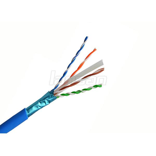 Indoor Cat6 Lan Cable FTP 0.57mm CCA 1000ft For Graphic Image CE Approved