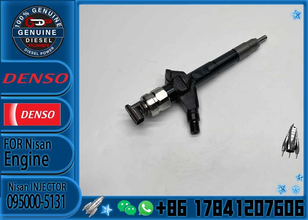 design 095000-5070 Genuine And New Diesel Fuel 095000-5131 For Nissan Common Rail Injector 16600-aw401 with great price