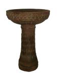 Traditional Kneeing Statue Water Fountain Bird Bath With CE GS TUV UL