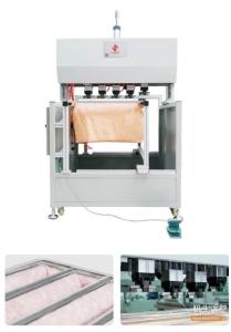 Wholesale Semi Automatic Pneumatic Five Head Card Cover Press Machine from china suppliers