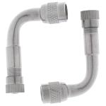 Copper 1.5 Inch 90 Degree Valve Stem Extension Adapter For Motorcycles