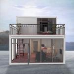 China Luxury Easy Assemble 2 Story 3 Bedroom Modular Homes Casas Prefabricadas