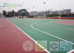 Indoor / Outdoor Sports Flooring , Basketball Court Tile Flooring Anti Slip