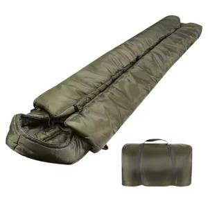 Wholesale Nylon Cotton Winter Unisex Single Sleeping Bag for Outdoor Camping for Adult from china suppliers