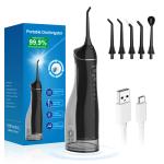 IPX7 Waterproof Grade Portable Cordless Dental Water Flosser with 2500mAh