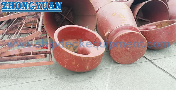 Casting Steel Recessed Bitts Ship Towing Equipment Ship Towing Equipment