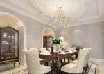 Creamy White Floral Pattern Removable Wall Coverings , Bedroom Decoration
