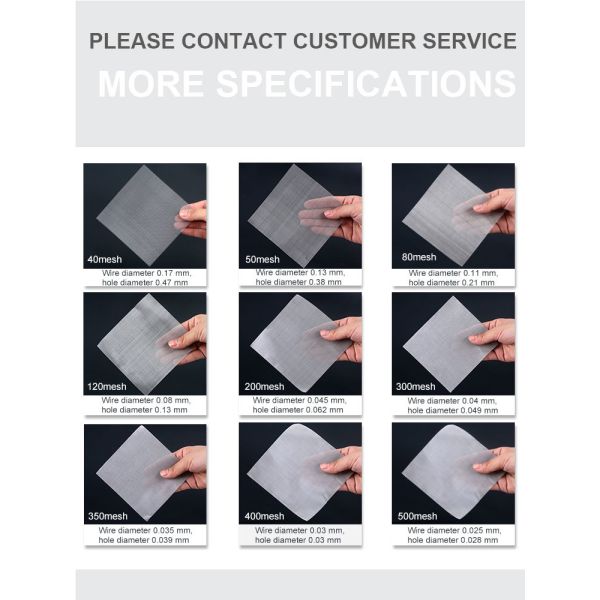 Smooth Surface Stainless Steel Filter Mesh Wear Resistant