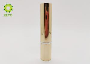 Wholesale Round Golden Empty Lipstick Tube Container 3.5g 5g Aluminum Material Made from china suppliers