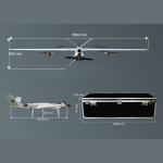 PTZ Gimbal Camera Gasoline Hybrid VTOL Drone For Surveying Mapping Load 5KG
