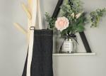 Black Denim Kitchen Cooking Apron Adjustable Hang Neck