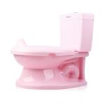 Toilet Trainer Baby Potty Chair Blue/White/Pink Print Design EN71 Test Certified