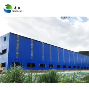 Wholesale Windproof Warehouse Prefabricated Buildings Galvanized Steel Frame Warehouse Construction from china suppliers