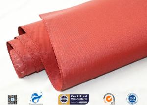 Wholesale 30oz 39&quot; Red silicone coated fabric Anti Corrosion Materials from china suppliers